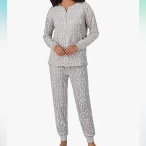 Nautica Women's 2 Piece Fleece Pajama Sleepwear Set